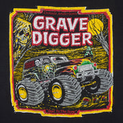 Vintage (Hef-T) - Dennis Anderson's Grave Digger T-Shirt 1990s Small Vintage Retro