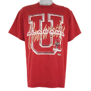 NCAA (Red Oak) - University of Alabama Crimson Tide T-Shirt 1990s X-Large Vintage Retro Football