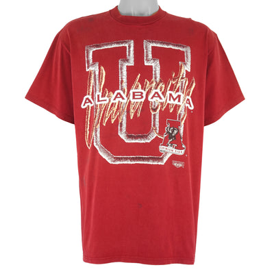 NCAA (Red Oak) - University of Alabama Crimson Tide T-Shirt 1990s X-Large