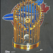 MLB (Salem) - Toronto Blue Jays Champions Trophy T-Shirt 1992 Large Vintage Retro Baseball