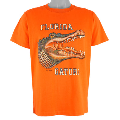 NCAA (Textile Prints) - Florida Gators Spell-Out T-Shirt 1980s Large