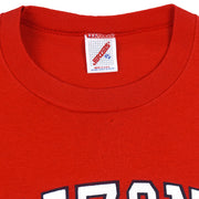 NCAA (Jerzees) - Arizona Wildcats Big Logo T-Shirt 1989 X-Large Vintage Retro Football