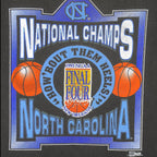 NCAA (Salem) - North Carolina Tar Heels Basketball Final Four Champs T-Shirt 1993 Large Vintage Retro Basketball