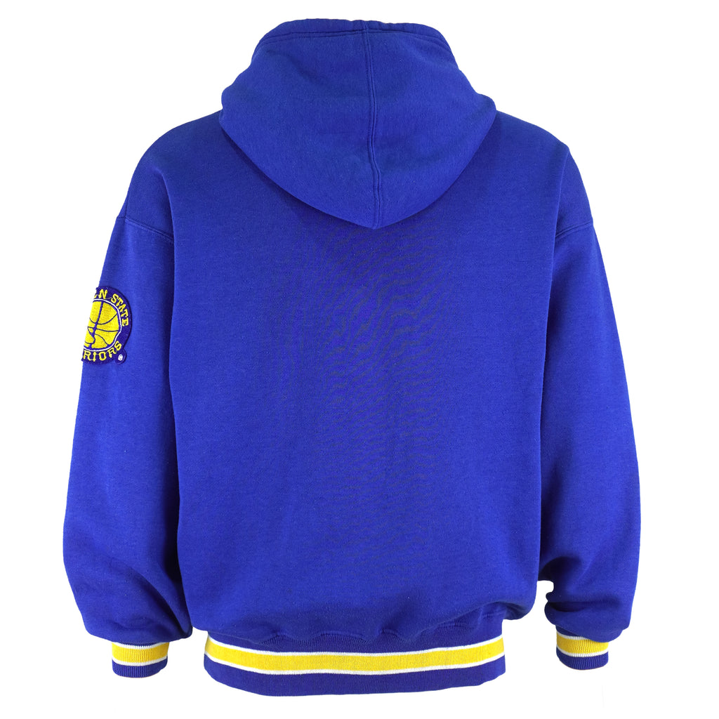 Starter - Golden State Warriors Hooded Sweatshirt 1990s Medium Vintage Retro Basketball