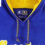 Starter - Golden State Warriors Hooded Sweatshirt 1990s Medium Vintage Retro Basketball