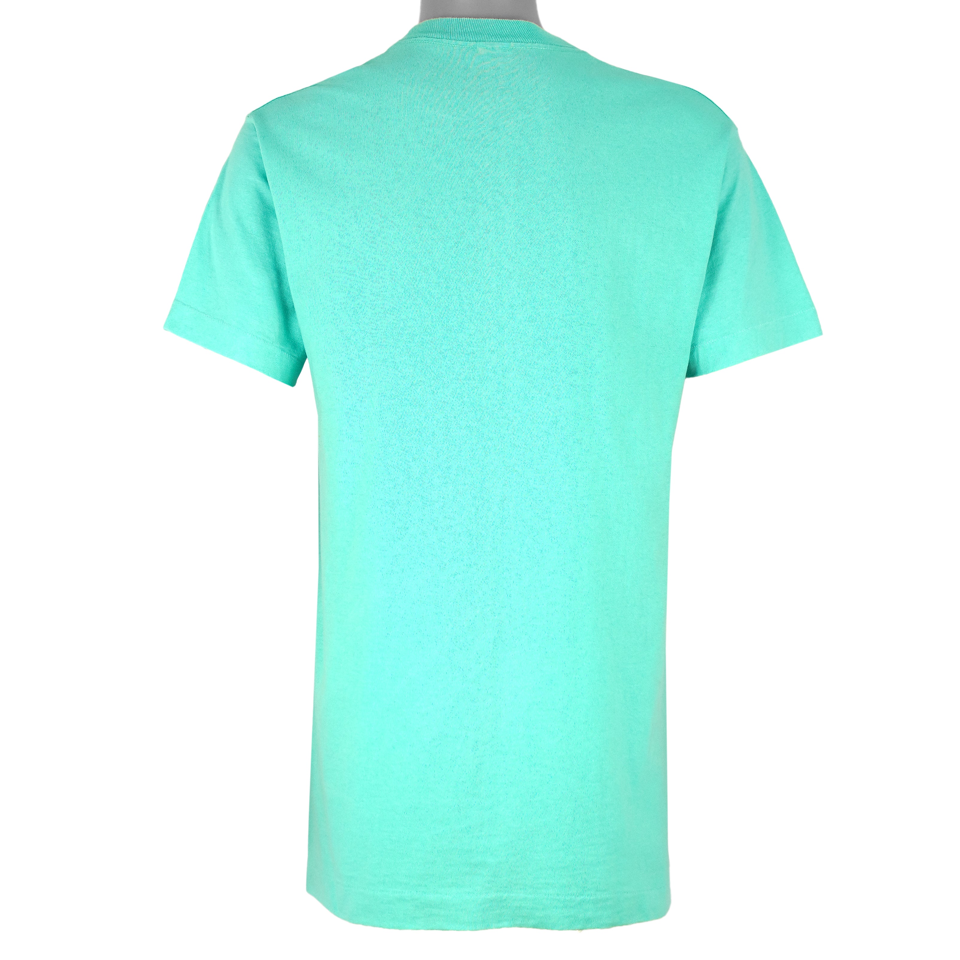 Vintage - Lazy Girls Club Single Stitch T-Shirt 1990s Large Vintage Retro