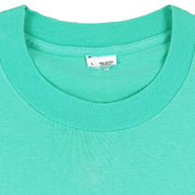 Vintage - Lazy Girls Club Single Stitch T-Shirt 1990s Large Vintage Retro