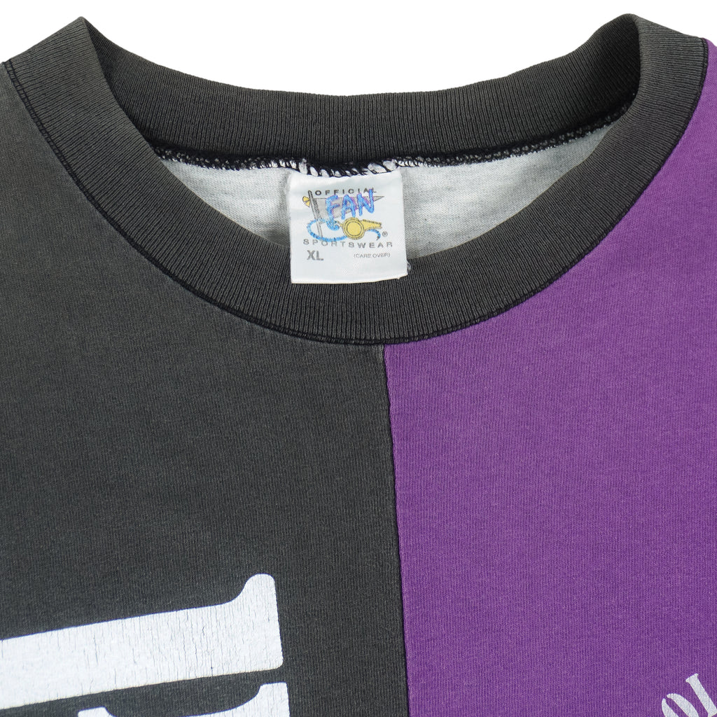 MLB (Official Fan) - Colorado Rockies Spell-Out T-Shirt 1993 X-Large Vintage Retro Baseball