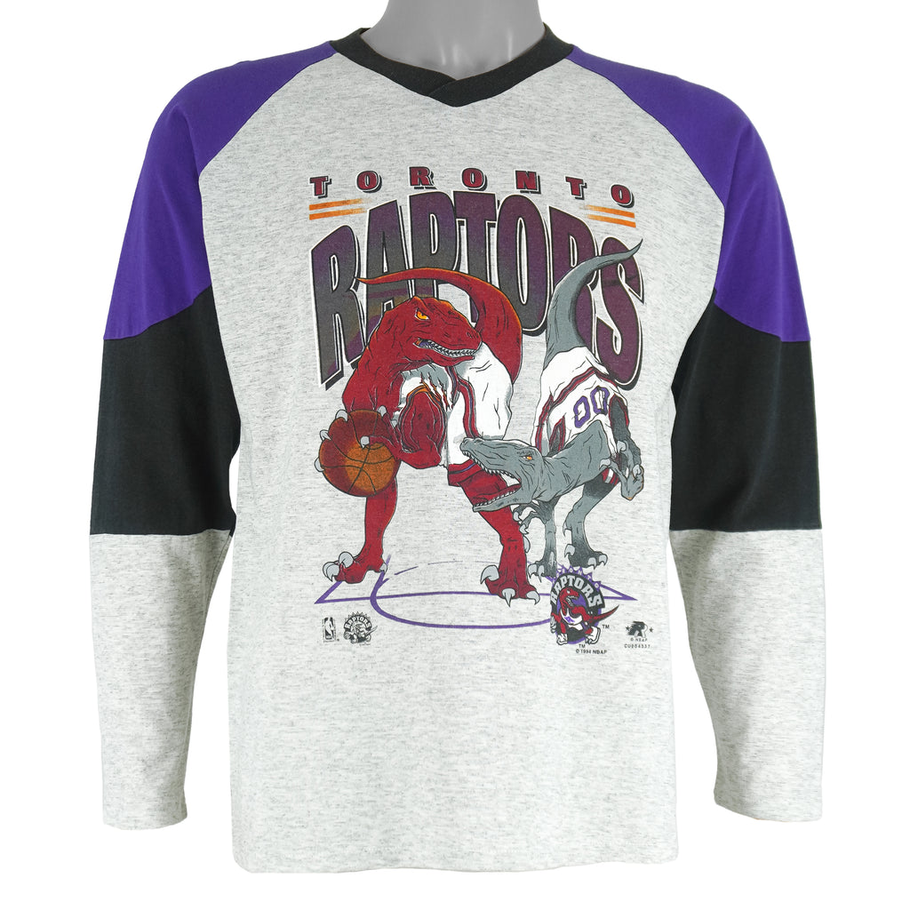 NBA (RR) - Toronto Raptors Crew Neck Sweatshirt 1994 X-Large Vintage Retro Basketball