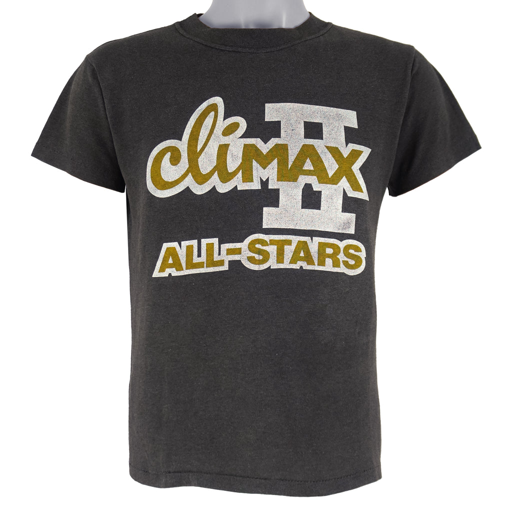 Vintage - Climax II All-Stars "You Be There" Detroit T-shirt 1980s Small Vintage Retro