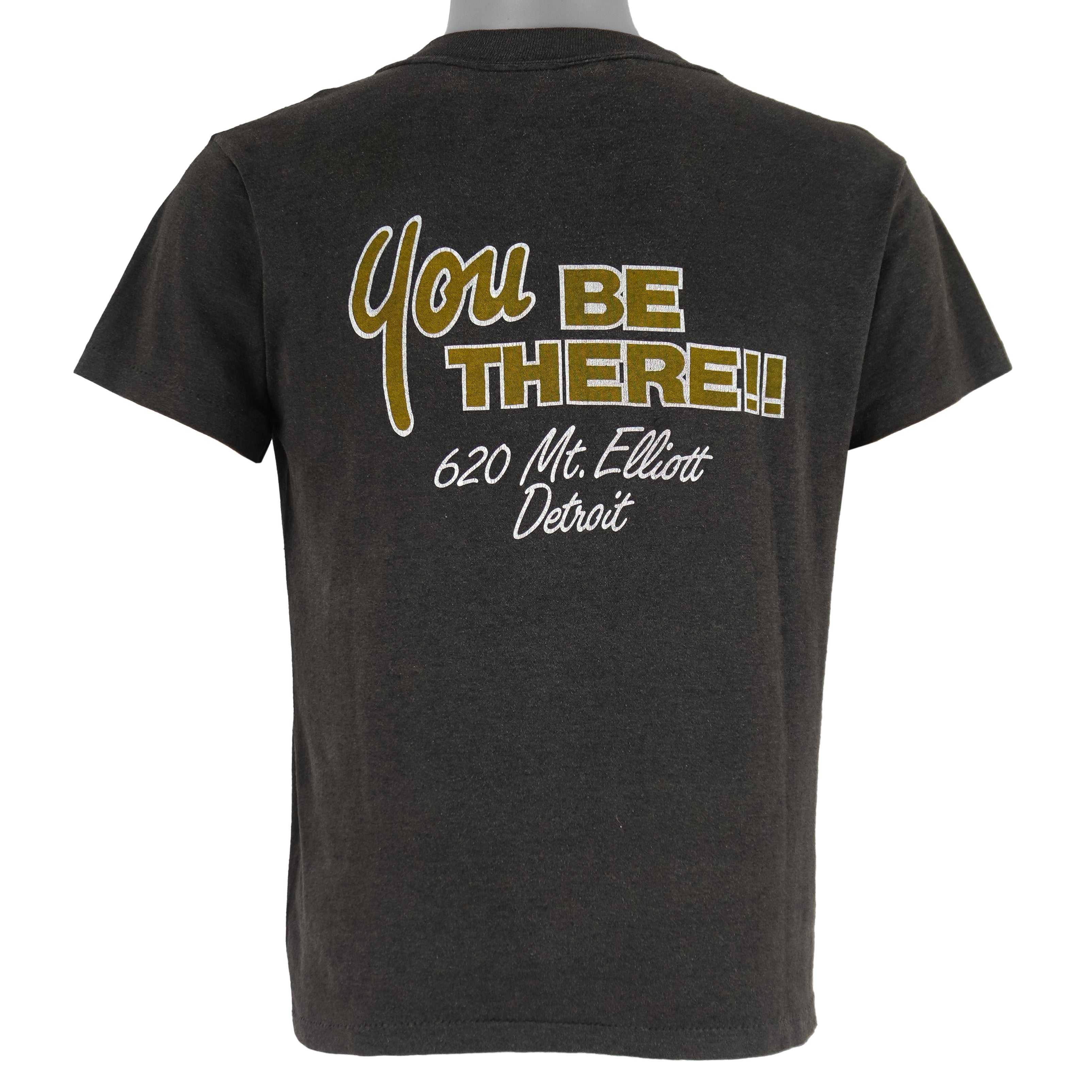Vintage - Climax II All-Stars "You Be There" Detroit T-shirt 1980s Small Vintage Retro