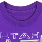 NBA - Utah Jazz Basketball T-Shirt 1990s Large Vintage Retro Basketball