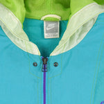 Nike - Work Out Metabolic Blue, Purple & Green Track Jacket 1990s Large