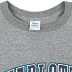 NBA (Super Shirts) - Charlotte Hornets Big Logo T-Shirt 1988 Large Vintage Retro Basketball