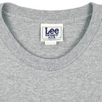NHL (Lee) - Grey Chicago Blackhawks T-Shirt 1990s XX-Large Vintage Retro Hockey