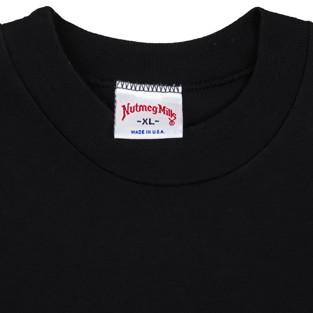 MLB (Nutmeg) - Pittsburgh Pirates Spell-Out T-Shirt 1990s X-Large Vintage Retro Baseball