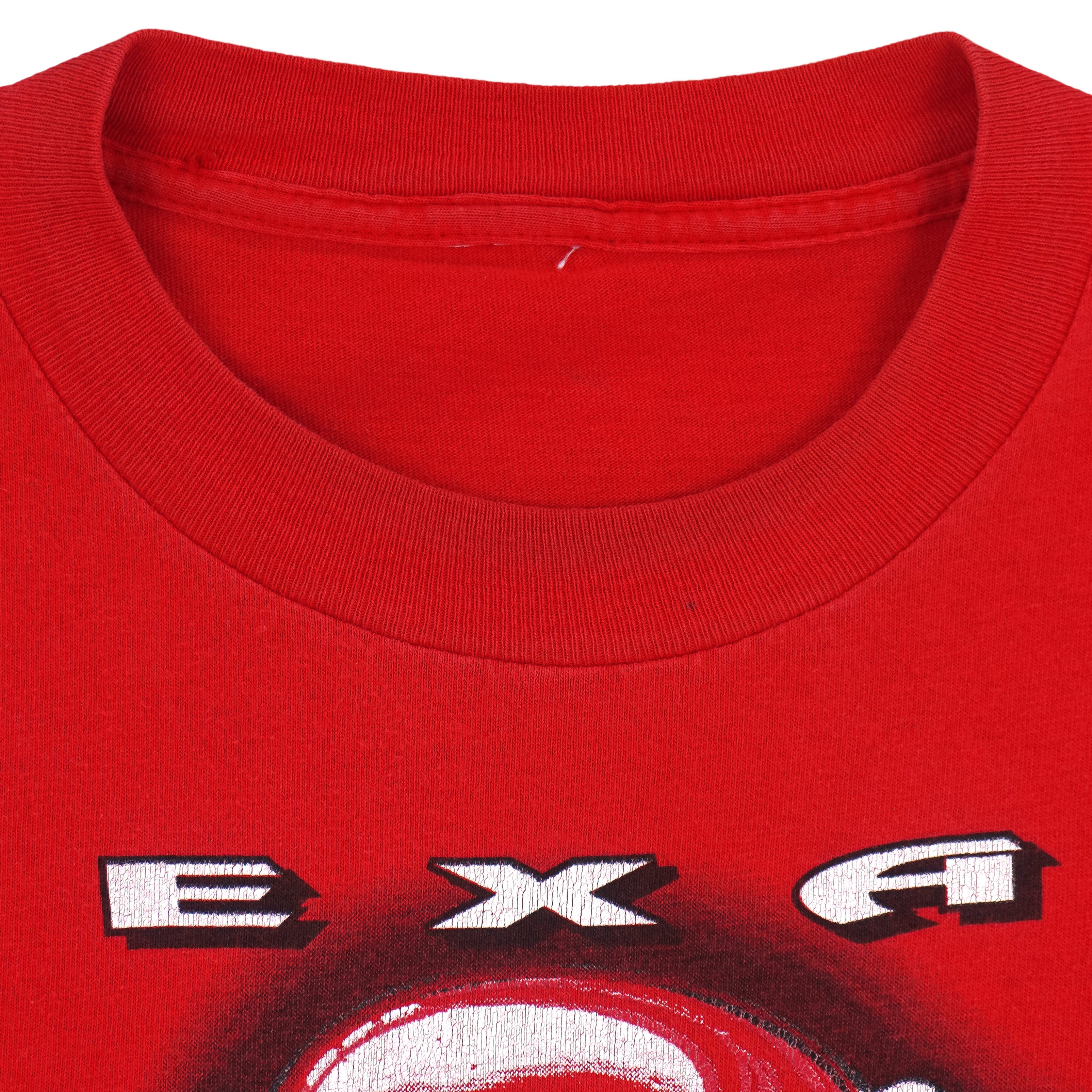 MLB - Red Texas Rangers T-Shirt 1998 Medium Vintage Retro Baseball