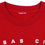 NFL - Kansas City Chiefs NFL On Fox T-Shirt 1996 Medium Vintage Retro Football