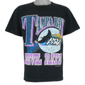 MLB (True Fan) - Tampa Bay Devil Rays T-Shirt 1995 Medium Vintage Retro Baseball