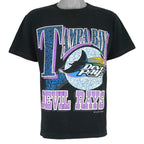 MLB (True Fan) - Tampa Bay Devil Rays T-Shirt 1995 Medium Vintage Retro Baseball