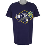 MLB - Milwaukee Brewers Baseball T-Shirt 1998 X-Large