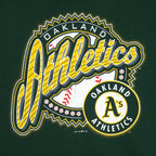 MLB (Logo 7) - Oakland Athletics Baseball T-Shirt 1997 X-Large Vintage Retro Baseball