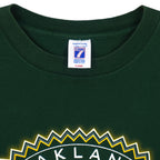 MLB (Logo 7) - Oakland Athletics Baseball T-Shirt 1997 X-Large Vintage Retro Baseball