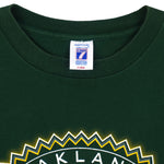 MLB (Logo 7) - Oakland Athletics Baseball T-Shirt 1997 X-Large Vintage Retro Baseball
