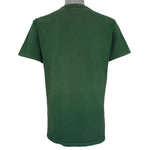 MLB (Nutmeg) - Oakland Athletics Stadium Map T-Shirt 1990 Medium Vintage Retro Baseball