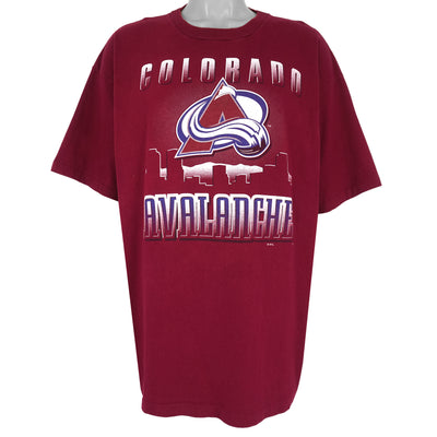 NHL (Salem) - Colorado Avalanche Spell-Out T-Shirt 1990s XX-Large