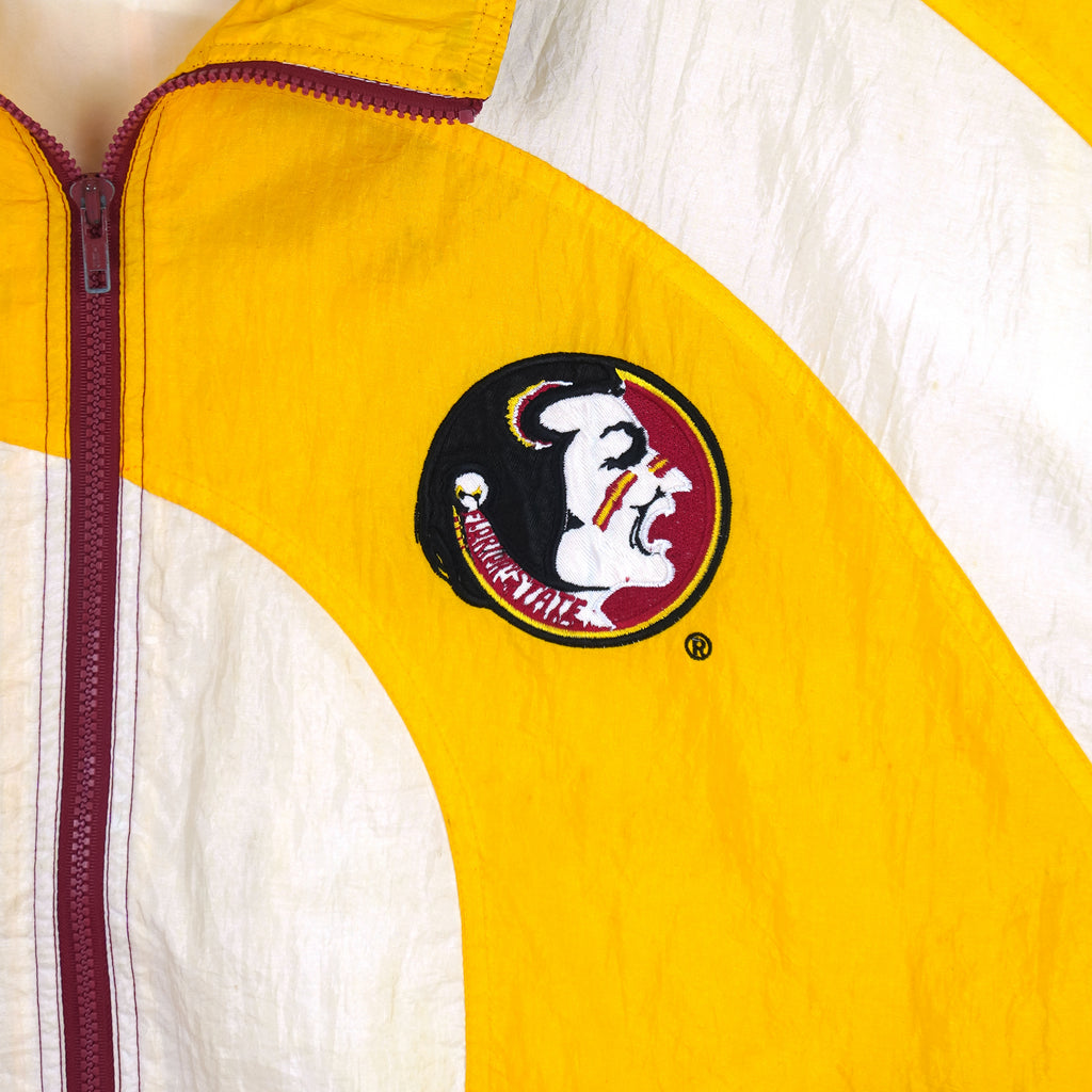 NCAA (Pro Player) - Florida State Seminoles Windbreaker 1990s Large Vintage Retro Football