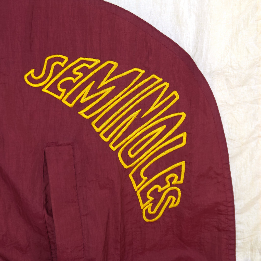 NCAA (Pro Player) - Florida State Seminoles Windbreaker 1990s Large Vintage Retro Football