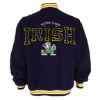 NCAA (Logo Athletic) - Notre Dame Fighting Irish Jacket 1990s X-Large Vintage Retro Football