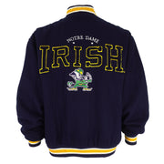 NCAA (Logo Athletic) - Notre Dame Fighting Irish Jacket 1990s X-Large Vintage Retro Football