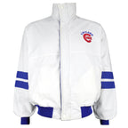MLB (Swingster) - Chicago Cubs Button-Up Track Jacket 1990s Medium Vintage Retro Baseball