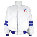 MLB (Swingster) - Chicago Cubs Button-Up Track Jacket 1990s Medium Vintage Retro Baseball