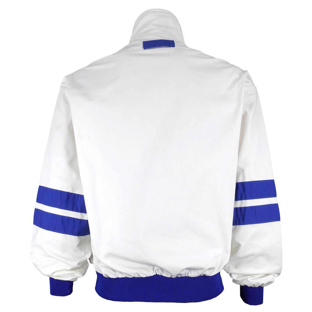 MLB (Swingster) - Chicago Cubs Button-Up Track Jacket 1990s Medium Vintage Retro Baseball
