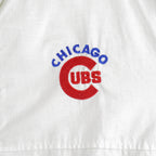 MLB (Swingster) - Chicago Cubs Button-Up Track Jacket 1990s Medium Vintage Retro Baseball