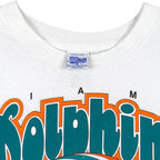 NFL (Salem) - Miami Dolphins Helmet T-Shirt 1993 X-Large Vintage Retro Football