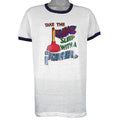 Vintage - Take the Plunge Sleep with a Plumber T-Shirt 1990s X-Large Vintage Retro
