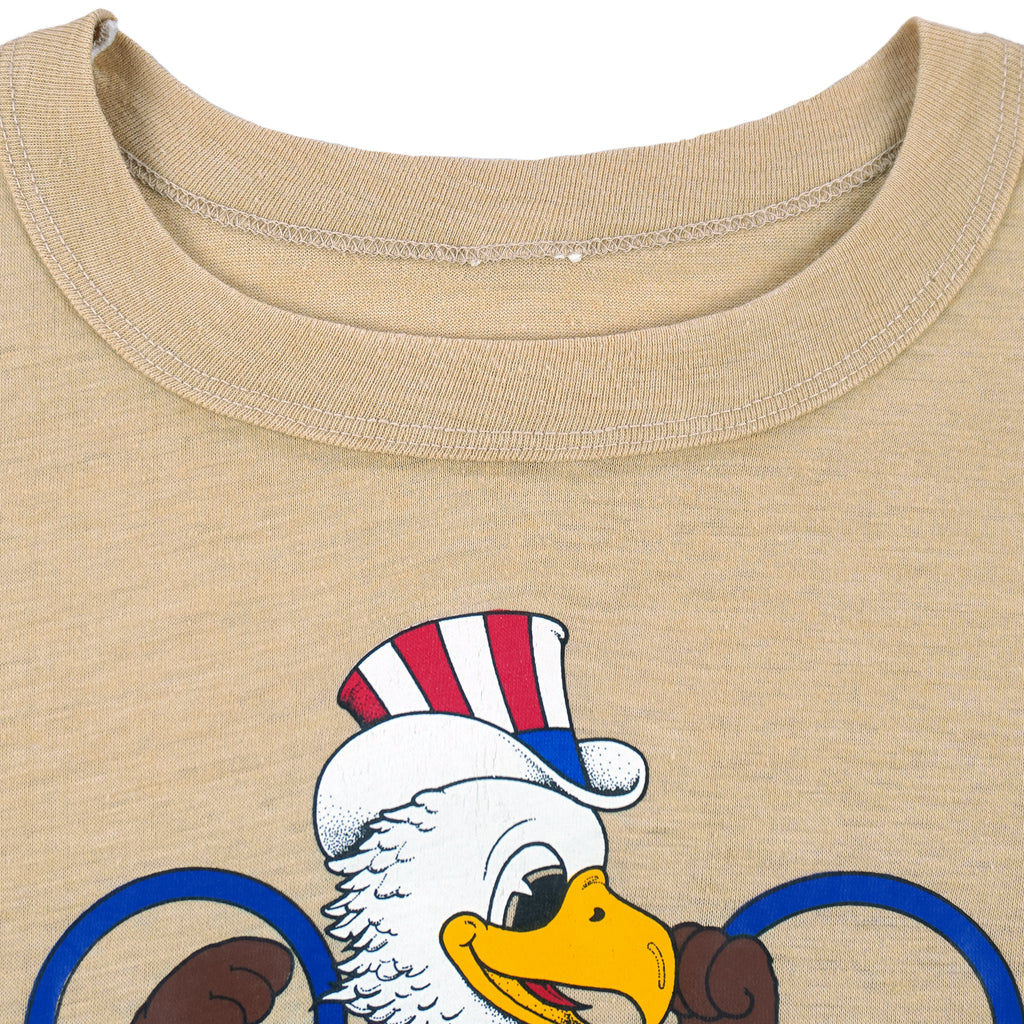 Vintage - Olympic USA vs USSR Gold Medal T-Shirt 1984 Large Vintage Retro