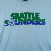 Vintage (Anvil) - Seattle Sounders Soccer T-Shirt 1980s Large Vintage Retro