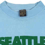 Vintage (Anvil) - Seattle Sounders Soccer T-Shirt 1980s Large Vintage Retro