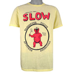 Vintage (4Evergreen) - Vancouver Police "Slow Attitude Adjusters" Parody T-Shirt 1990s Medium
