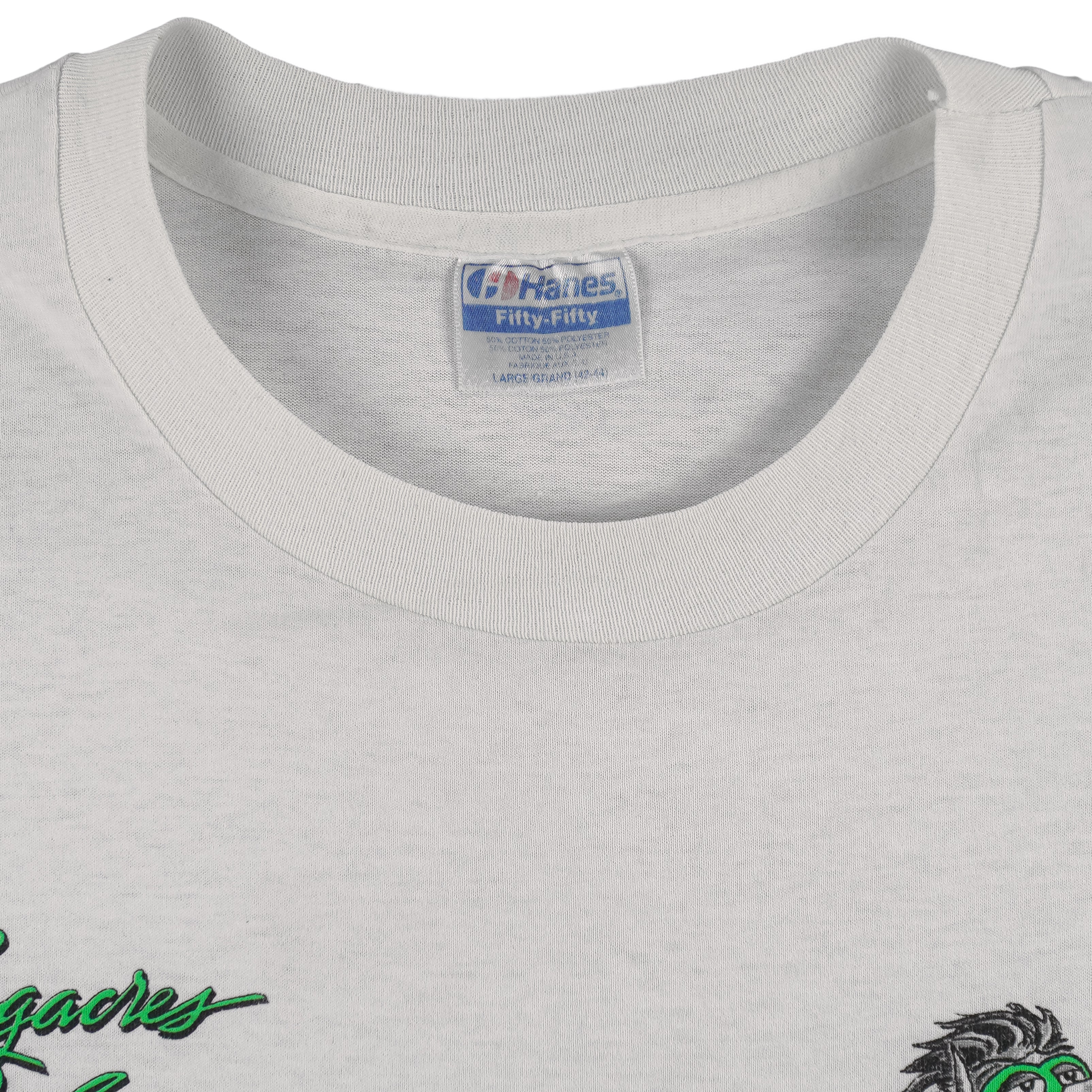 Vintage (Hanes) - Captain Condo Longacres Park Horse Racing T-Shirt 1992 Large Vintage Retro