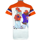 Looney Tunes - Bugs Bunny & Taz Hip Hop T-Shirt 1990s Large Vintage Retro