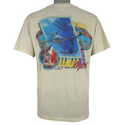Vintage (World Class) - Key West Mako Shark T-Shirt 1990s Large Vintage Retro