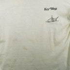 Vintage (World Class) - Key West Mako Shark T-Shirt 1990s Large Vintage Retro