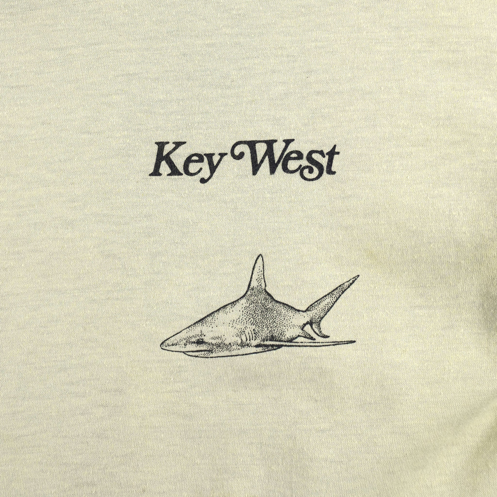 Vintage (World Class) - Key West Mako Shark T-Shirt 1990s Large Vintage Retro
