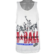 Nike - USA Basketball Dream Team Barcelona Sleeveless Shirt 1990s Large Vintage Retro